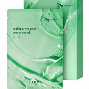 Real Aloe Phyto Green Ampoule Mask - Green